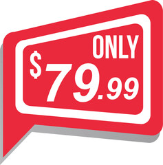 $79.99 price tag seventy nine ninety nine.