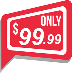 $99.99 price tag ninety nine ninety nine
