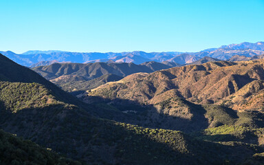 Santa Ynez Mountains, Santa Barbara County, California