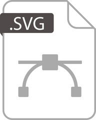 File Type Icons Set. Format and Extension of Documents. File Format Icon. Vector