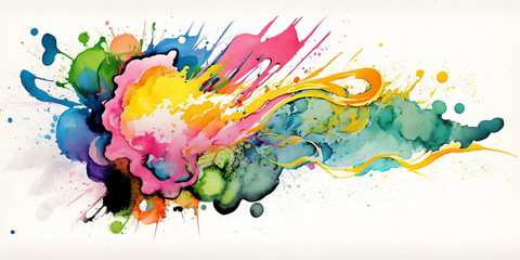 Abstract Watercolor background