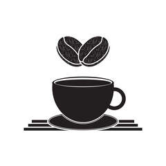 Coffee logo designs concept vector image