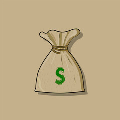  a bag of money.