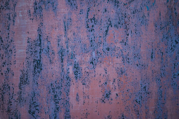 Rusty metal sheet surface flat background.