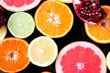 citrus fruit background