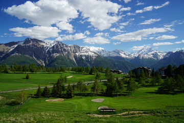 Fototapeta na wymiar Sommer Schweizer Alpen Schweiz Switzerland Swiss Alps