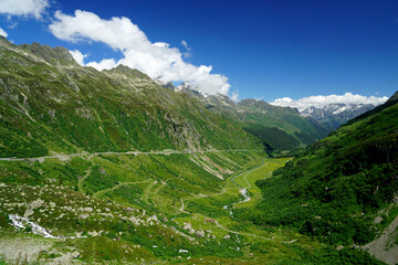 Obraz premium Sommer Schweizer Alpen Schweiz Switzerland Swiss Alps