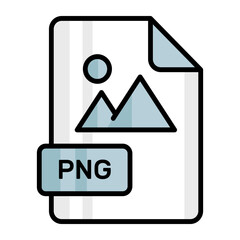 An amazing vector icon of PNG file, editable design