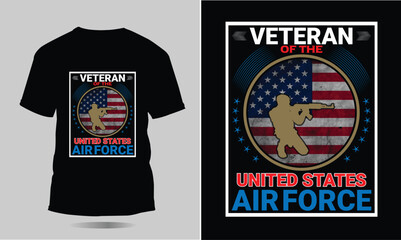 Fototapeta premium Air force vector illustration| t-shirt design and military element