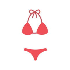 Beach bikini for women. summer seaside leisure tourism