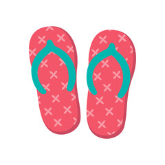 flip flop beach shoes Relaxing by the sea during the holidays