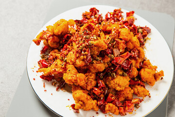 Stir-fried Chicken, Spicy Sichuan Cuisine