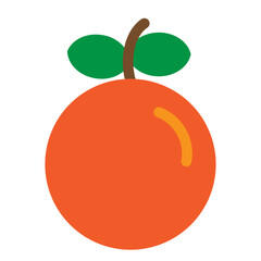 Orange Flat Icon