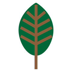 Leaf Flat Icon