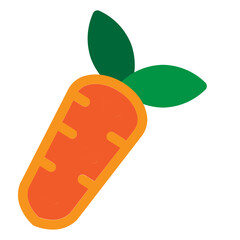 Carrots Flat Icon