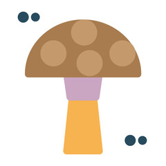 Fungi Flat Icon
