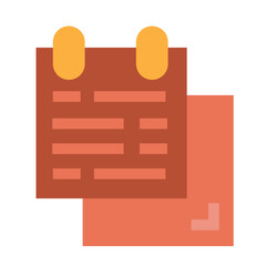 Notes Flat Icon