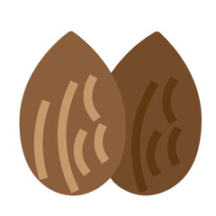 Almond Flat Icon