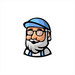 man cleaning your logo inspiration