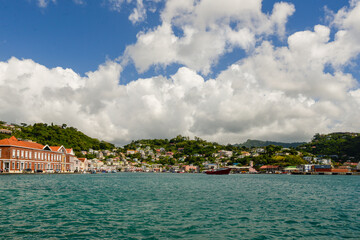 Fototapeta na wymiar Saint George's Grenada port