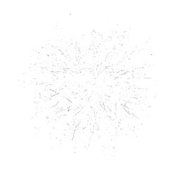 Water splash isolated transparent background 3d rendering
