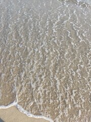 waves on the beach