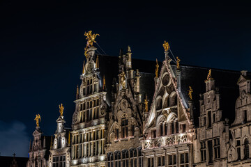 De Grote Markt - Gables - Antwerp, Belgium