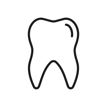 recommend clip art: Human Tooth Line Icon. Toothache, Teeth Pain Sign. Oral Hygiene Outline Icon. Dentistry Clinic Logo. Tooth Care, Dental Treatment Linear Pictogram. Editable Stroke. Isolated Vector Illustration