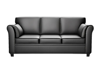 Modern Sofa Isolated Illustration Generative AI