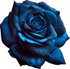 Fototapeta na wymiar blue rose