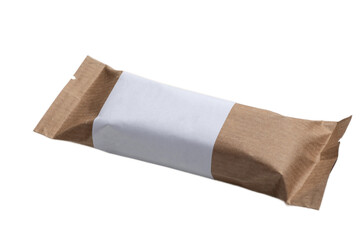 energy snack pack with an empty label