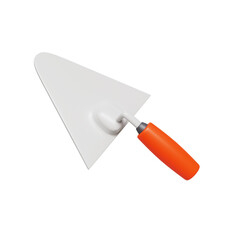 red hand tiny shovel 3D Icon