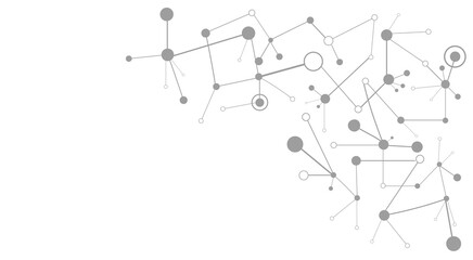 Scientific, technological molecular medical reference. Genetic engineering and molecular structure, DNA circular network, scientific chemical and biotechnological concept, innovative technology, healt