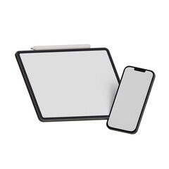 iPad iPhone mockup 3D Icon
