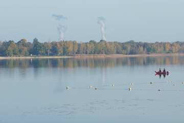 étang du puits et ses pêcheurs