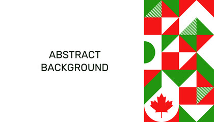 Obraz premium Abstract background from geometric shapes. can be used as a template for business, science, production, printing, etc. motivating colors.
