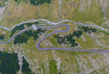 Above Transfagarash road in Transilvania (Romania)