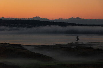 Sunset Over Chambers Bay