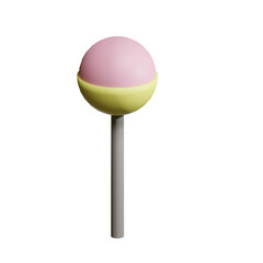 3d rendering of a lollipop