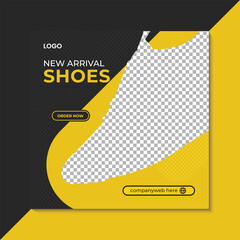 Super sale social media banner template, simple editable fashion post design