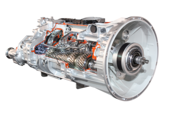 heavy truck automatic gearbox transparent