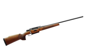 hunting rifle transparent