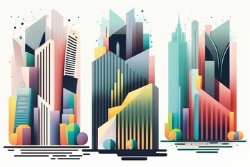 City Scape: A Minimalistic Look at Modern Office Architecture