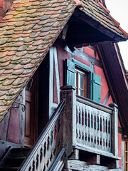 Historisches Ziegeldach