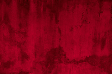 Obraz premium Old wall texture cement black red background abstract dark color design are light with white gradient background.