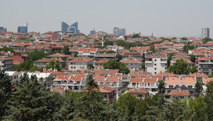 Fototapeta na wymiar Cityscape of Ankara, Turkiye