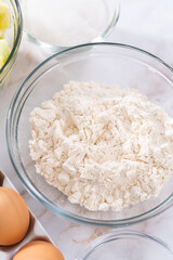 Apple sharlotka muffin