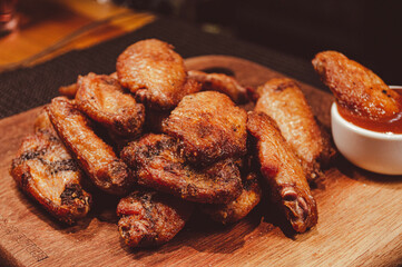 grilled chicken wings