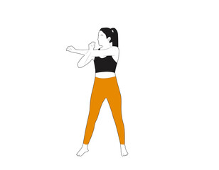 girl with a cocktail