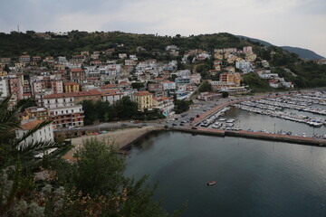 Fototapeta na wymiar Port of Agropoli, Campania Italy